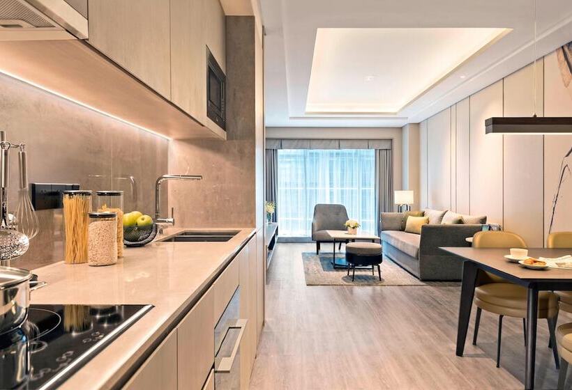Апартаменты 1 Спальня, Marriott Executive Apartments Hangzhou Yuhang