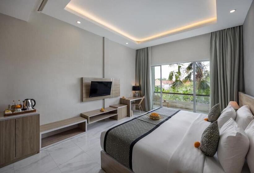 Номер Deluxe Вид на Бассейн, Tapa Tepi Kali Canggu
