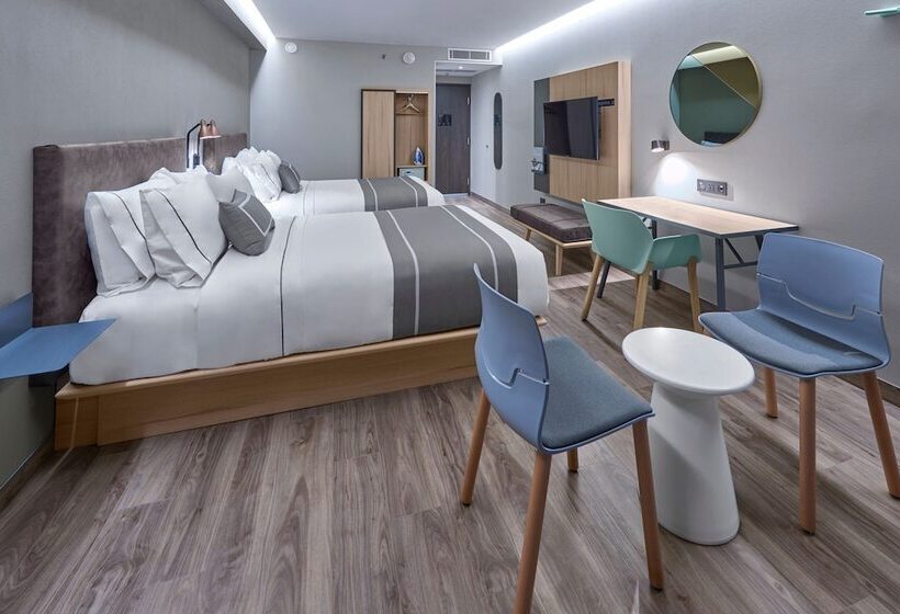 ２ダブルベッドのスタンダードルーム, City Express Plus By Marriott Tijuana