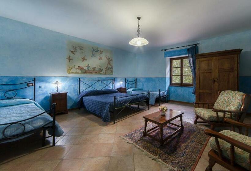 غرفة قياسية ثلاثية, Bio Agriturismo Aia Del Tufo