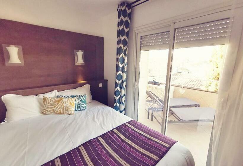 آپارتمان 1 خوابه با چشم‌انداز دریا, Residence Le Beau Rivage