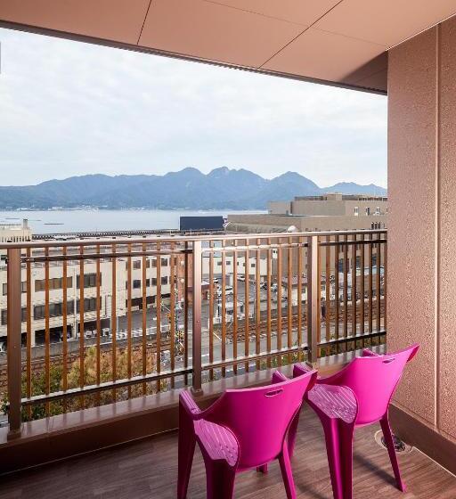 Номер Стандарт, Ryokan With Natural Hot Springs And Okonomiyaki Miyajimaan Hiroshima