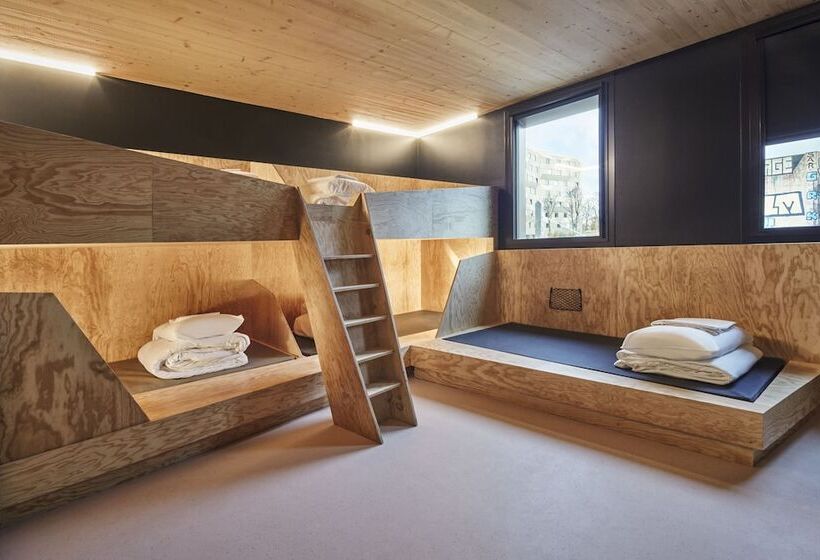 تختخواب در اتاق مشترک, Jo&joe Paris Gentilly   Auberge De Jeunesse