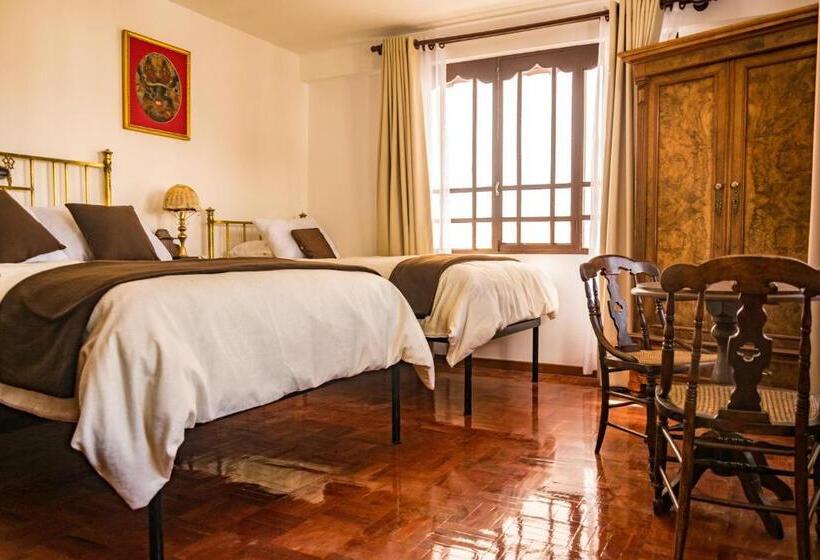 اتاق استاندارد سه تخته با چشم‌انداز باغ, El Jardin De Su Merced B&b
