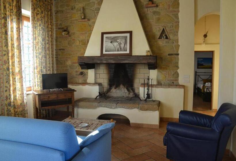 Апартаменты 1 Спальня Вид на Сад, Agriturismo Santa Cristina