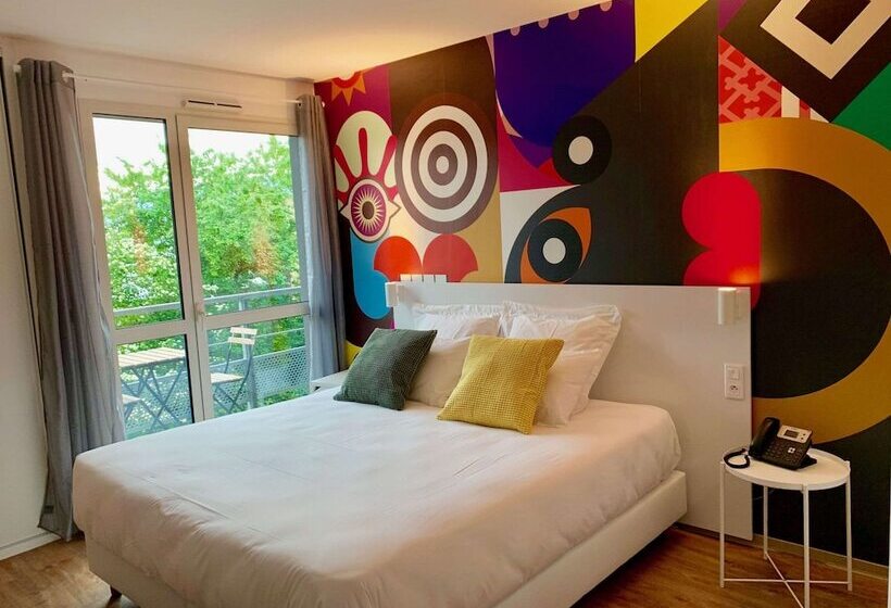 Номер Стандарт Двуспальная Кровать, Green Hôtels Bordeaux Arena