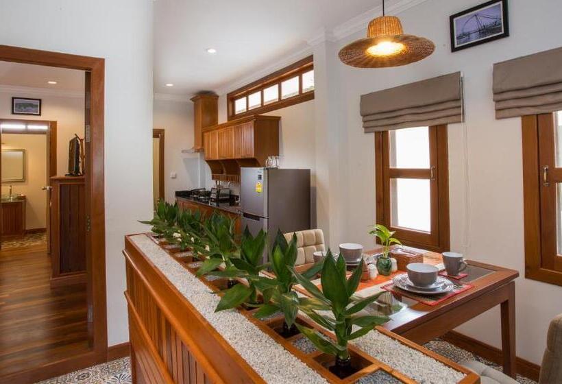 ویلای 1 خوابه با چشم‌انداز باغ, Bb Angkor Green Resort