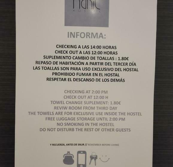 اتاق استاندارد, Nanit Valencia Hostel