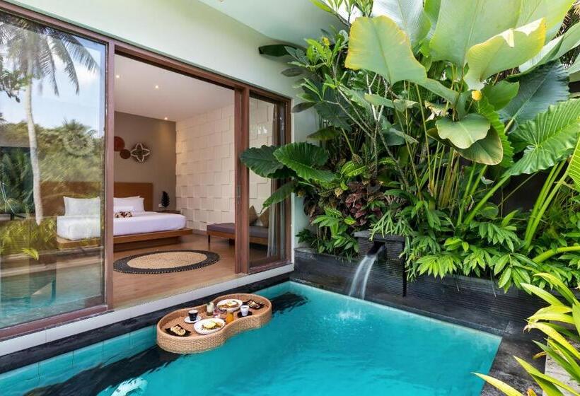 ویلای 1 خوابه با چشم‌انداز باغ, Annupuri Villas Bali