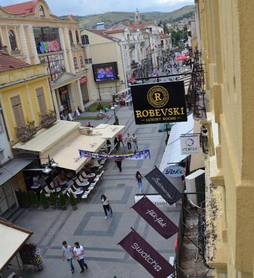 اتاق استاندارد سه تخته با بالکن, Robevski Luxury Rooms