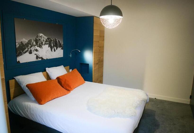 Апартаменты 1 Спальня, Appart Hotel Aiguille Verte & Spa