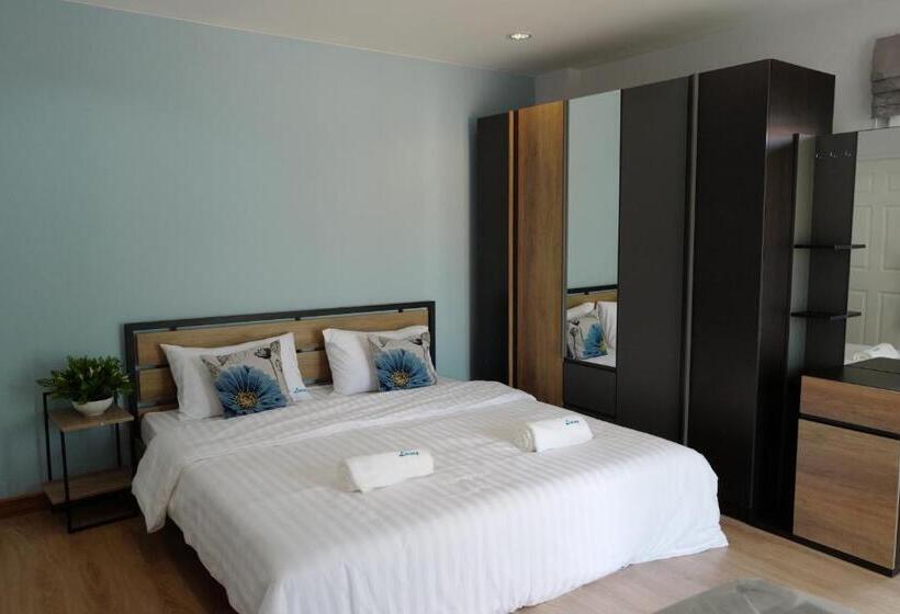 آپارتمان 1 خوابه با تراس, Living At Sphere Apartment