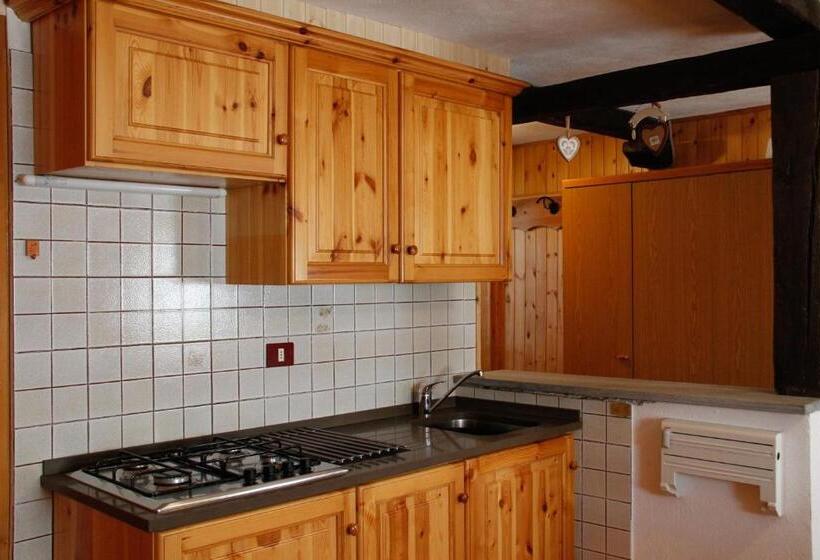 آپارتمان 1 خوابه همکف, Casa Chamonin