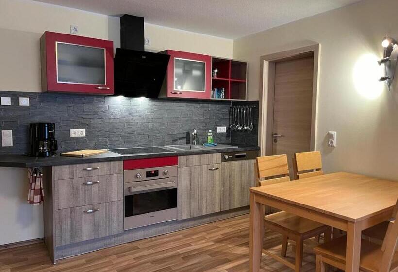 Апартаменты 2 Спальни, Pension Am Finkenberg