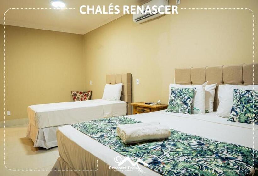 Chalet Superior 1 Dormitório, Pousada Renascer Park