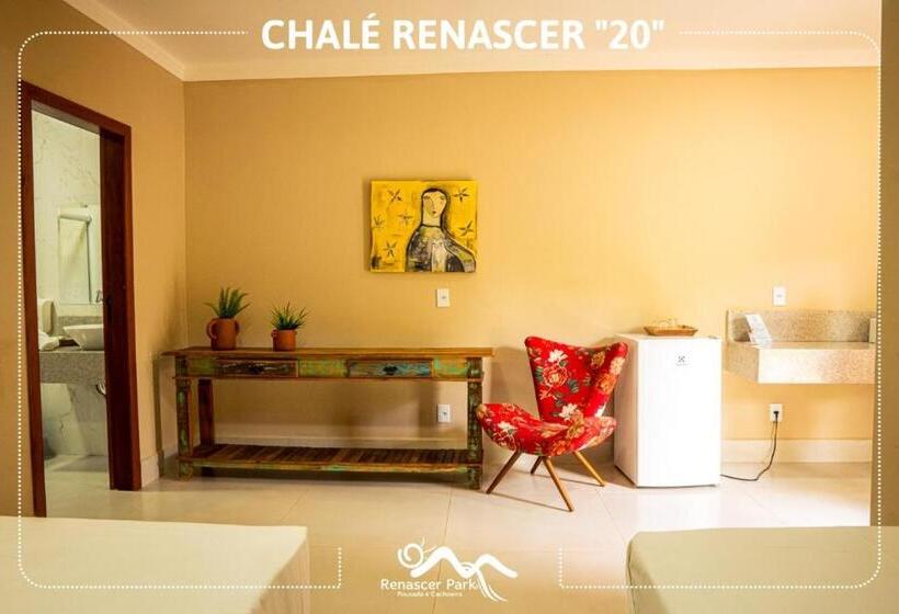 Quarto Quádruplo Estandar, Pousada Renascer Park