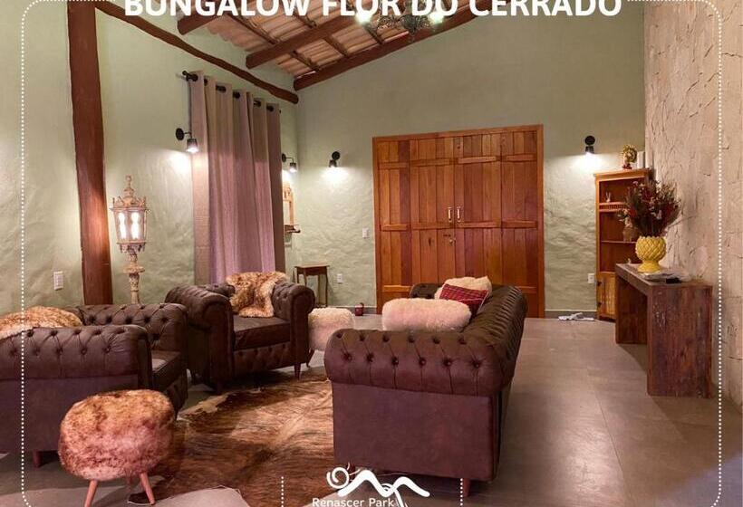 Bungalow Estandar 2 Quartos, Pousada Renascer Park
