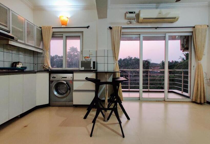 آپارتمان 1 خوابه با چشم‌انداز استخر, Ivy Retreat  Serviced Apartments