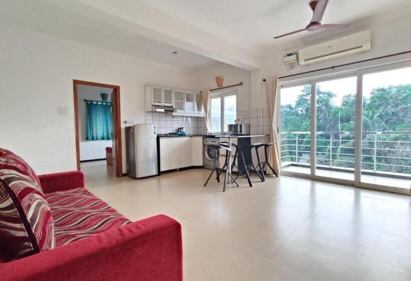 آپارتمان 1 خوابه با چشم‌انداز استخر, Ivy Retreat  Serviced Apartments