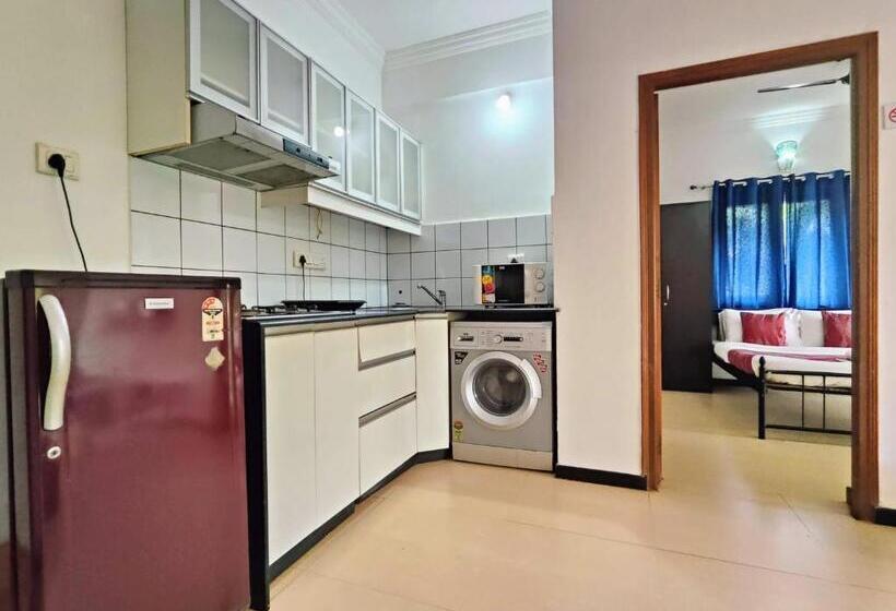 آپارتمان 1 خوابه با بالکن, Ivy Retreat  Serviced Apartments
