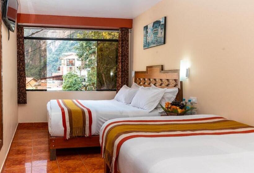 اتاق استاندارد با چشم‌انداز, Hostal Vista Waynapata 123