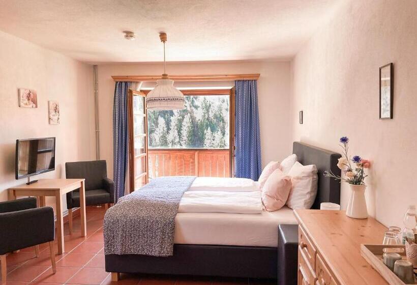 标准间带阳台, Pension Gasthof Arriach