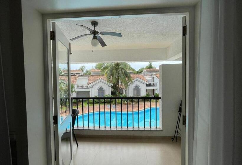 آپارتمان 1 خوابه با چشم‌انداز استخر, Casa Legend Villa & Apartments Arpora   Baga   Goa