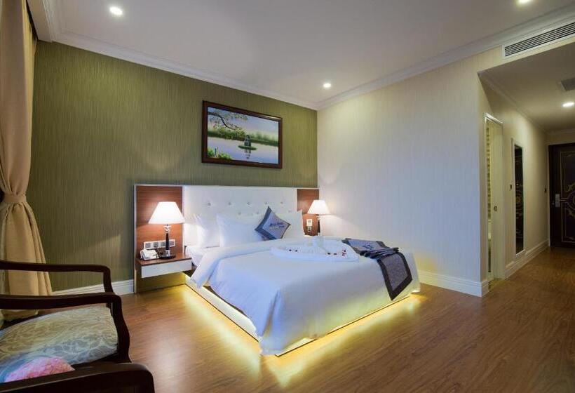اتاق لوکس با چشم‌انداز باغ, Thien Thanh Resort