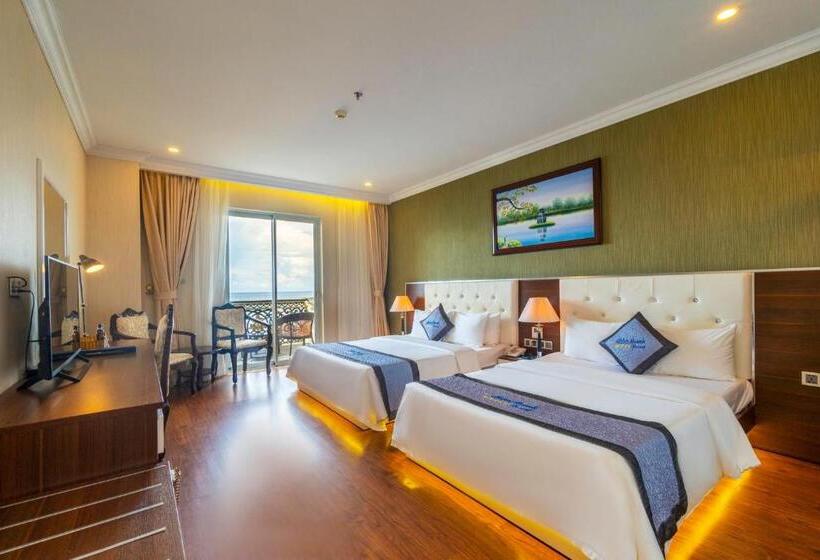 اتاق لوکس با چشم‌انداز دریا, Thien Thanh Resort