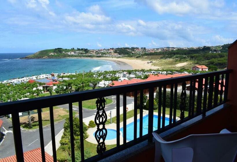 اتاق استاندارد با تراس و چشم‌انداز دریا, Vida Playa Paxarinas