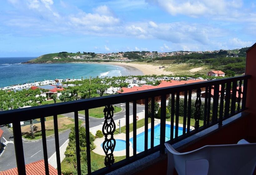 اتاق استاندارد با تراس و چشم‌انداز دریا, Vida Playa Paxarinas