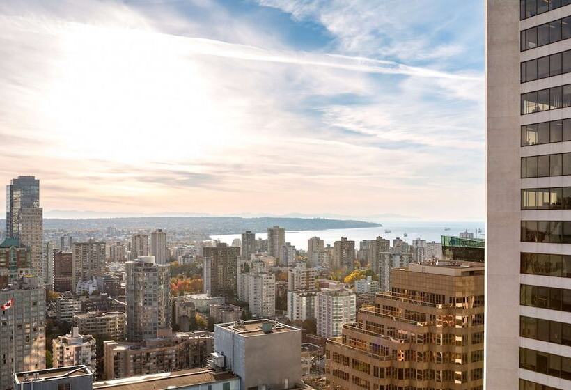 シティビューのダブルベッドスタンダードルーム, Hyatt Regency Vancouver