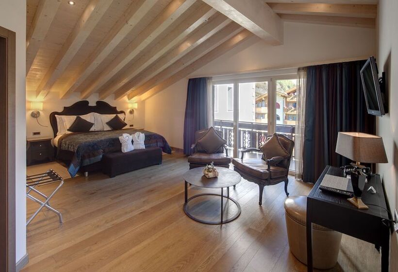 Апартаменты Пентхаус 1 Спальня, Schlosshotel Zermatt – Active & Cbd Spa