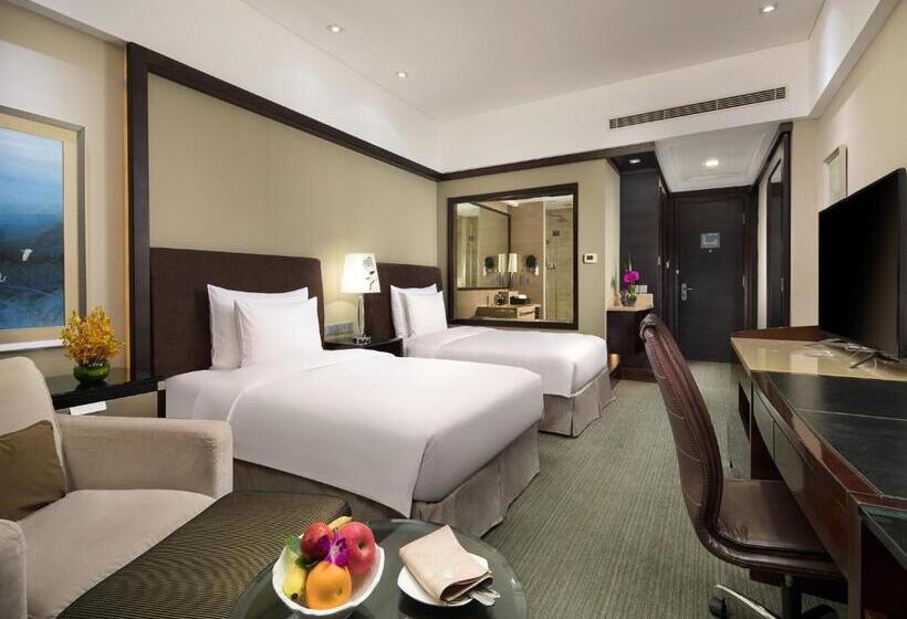 Номер Deluxe Вид на Сад, Xiamen C&d Hotel Free Welcome Snacks Oasis Garden