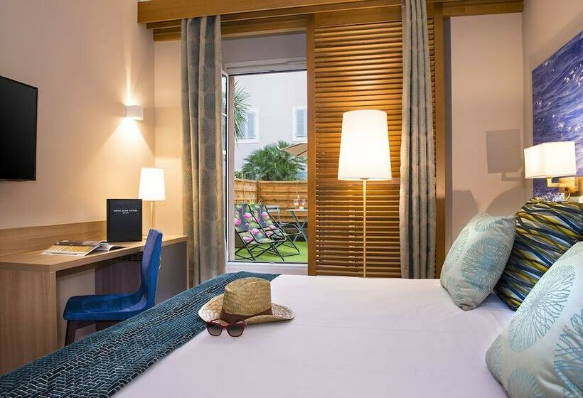 חדר דלוקס עם מרפסת טרסה, Beau Rivage