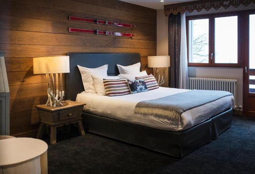 Полулюкс с Балконом, Chalet Hôtel La Mainaz Restaurant & Resort