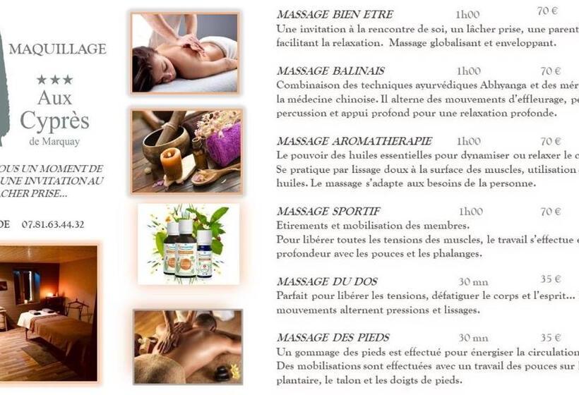 غرفة قياسية, Hôtel Bien être Aux Cyprès De Marquay