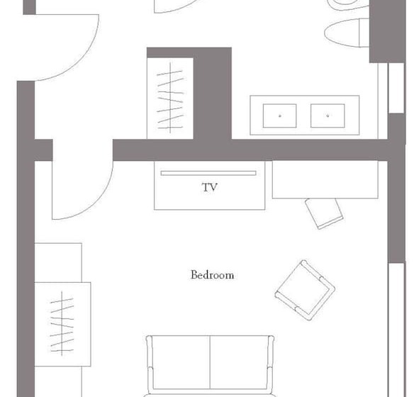 Номер Deluxe, The Dorchester   Dorchester Collection