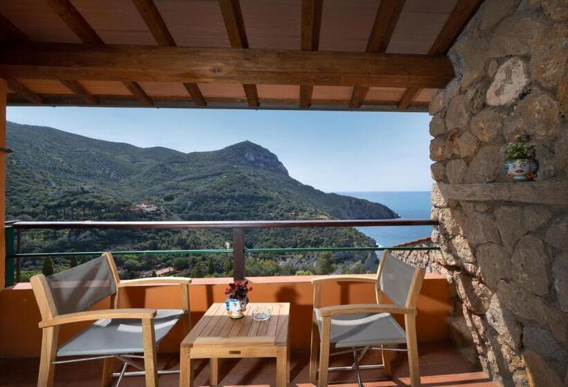 オーシャンビューデラックスルーム, Boutique Hotel Torre Di Cala Piccola