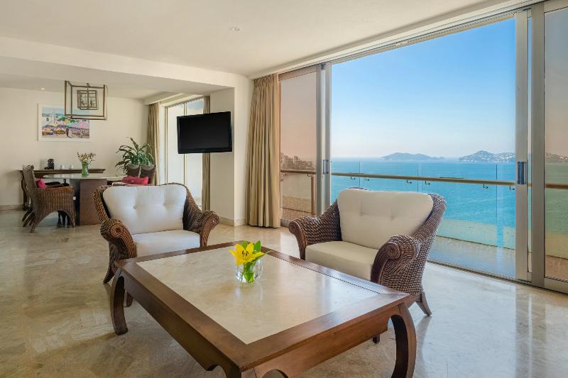 小型套房俱乐部海洋风景, Dreams Acapulco Resorts & Spa   All Inclusive