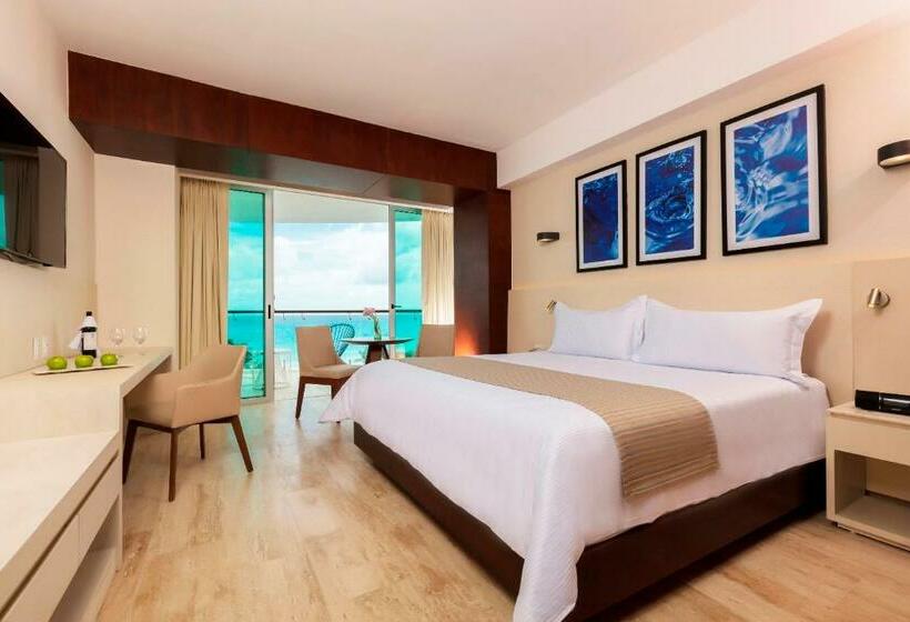 Люкс Кровать Кинг, Krystal Grand Cancun - All Inclusive