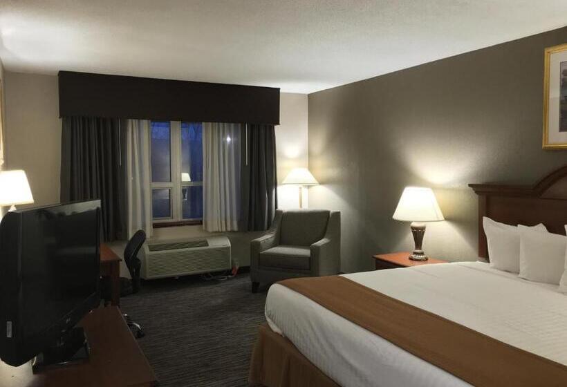 带大床的行政房间, Best Western Gateway Adirondack Inn