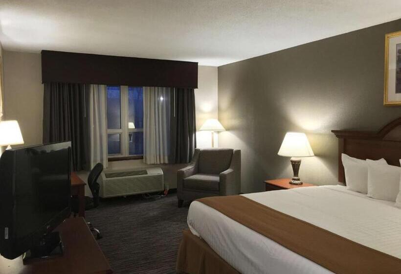 带大床的标准间, Best Western Gateway Adirondack Inn
