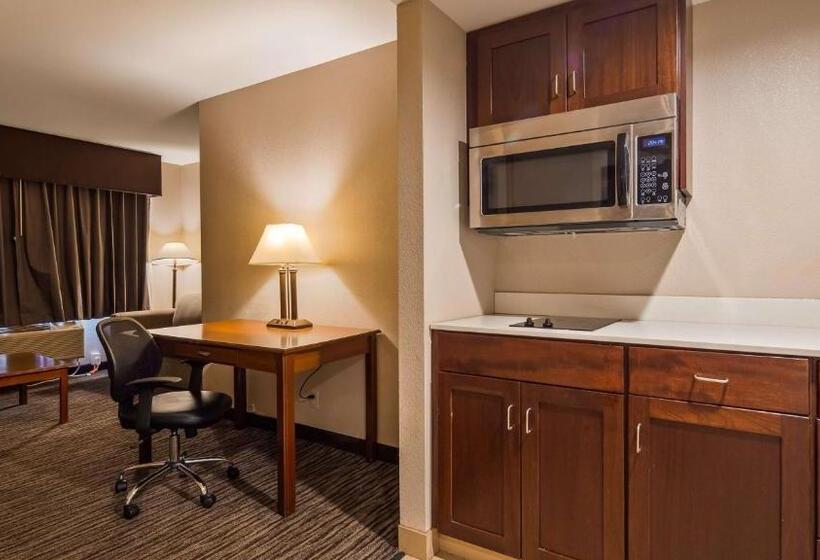 带大床的套房, Best Western Gateway Adirondack Inn