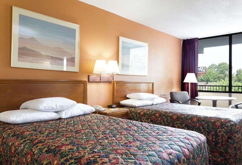 اتاق استاندارد با 2 تخت دوبل, Days Inn By Wyndham Raleigh South