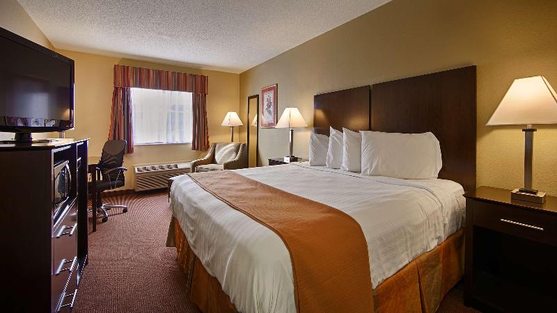 스탠다드 룸 킹사이즈 침대, Best Western Muncie