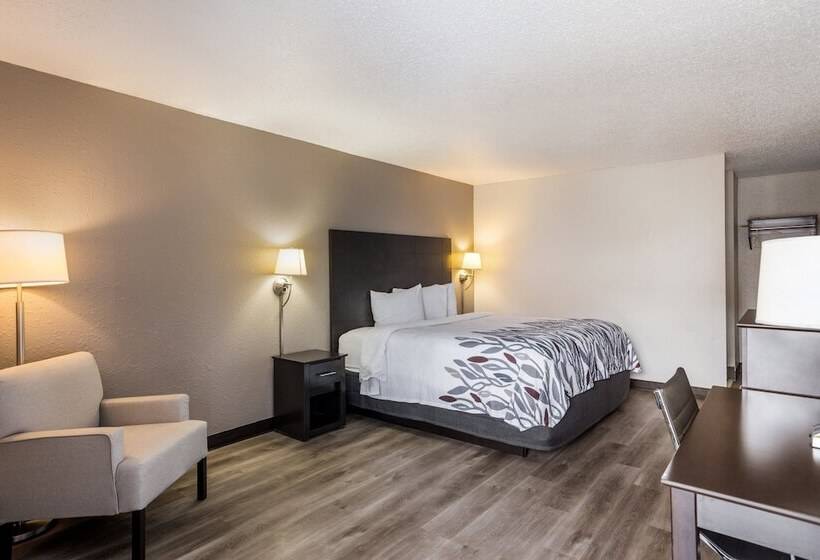 디럭스 룸, Red Roof Inn Savannah  Southside/midtown