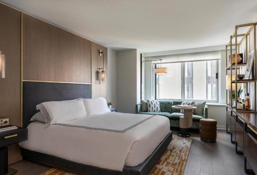 اتاق استاندارد با تخت بزرگ, Thompson Central Park New York, By Hyatt