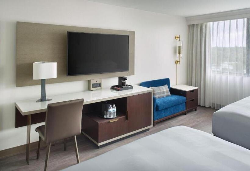 اتاق استاندارد با 2 تخت دوبل, Marriott Kansas City Overland Park