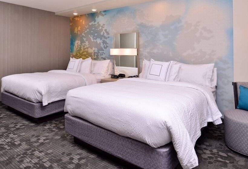 ２ダブルベッドのスタンダードルーム, Courtyard By Marriott Edina Bloomington